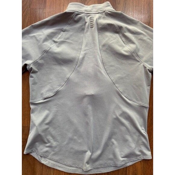 UNDER‎ ARMOUR RUN HeatGear Womens Mileage ½ Zip LRG Long Sleeve Shirt - Picture 9 of 12